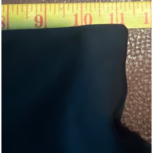 AERIE OFFLINE The Hugger Cropped Flare Slit Hem Legging Sz. Medium Black Lounge - Picture 3 of 9